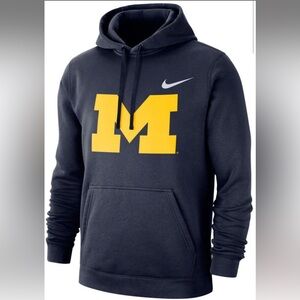 Nike Navy Michigan Hoodie